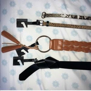 Bundle of 4 NEW Express Belts